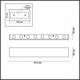 Настенный светодиодный светильник Odeon Light Magnum  - 2
